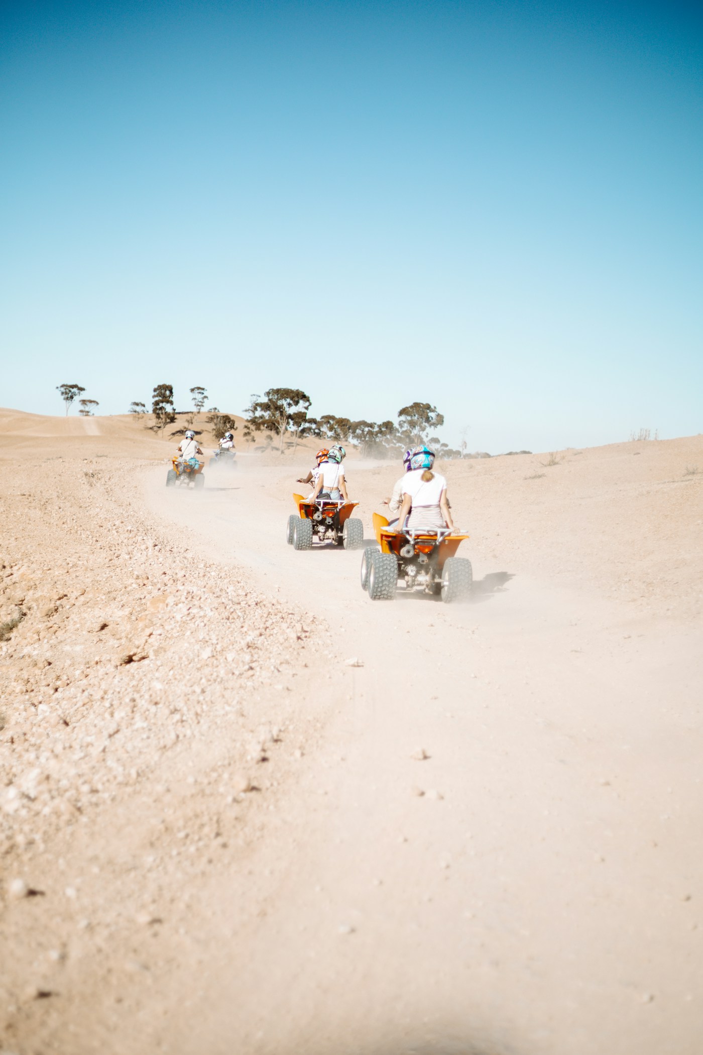 Balade en quad près de Marrakech — illustration